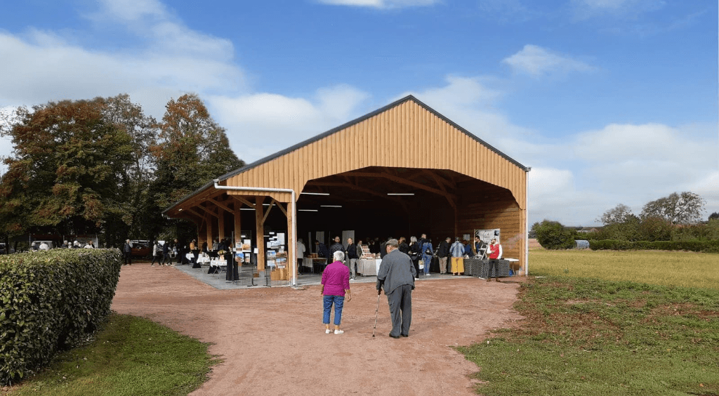 Exemple de halle de marché