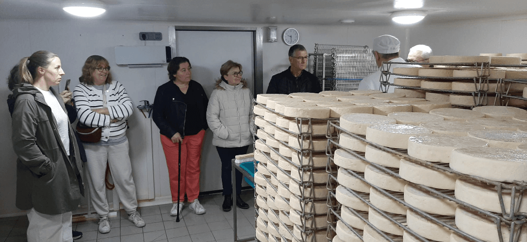 Visite des caves d'affinage de la Maison Louis