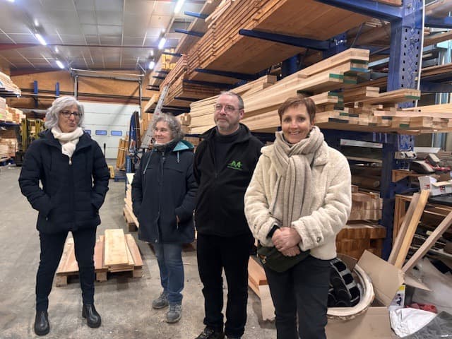 Rencontre avec l'équipe de la Menuiserie Demangel