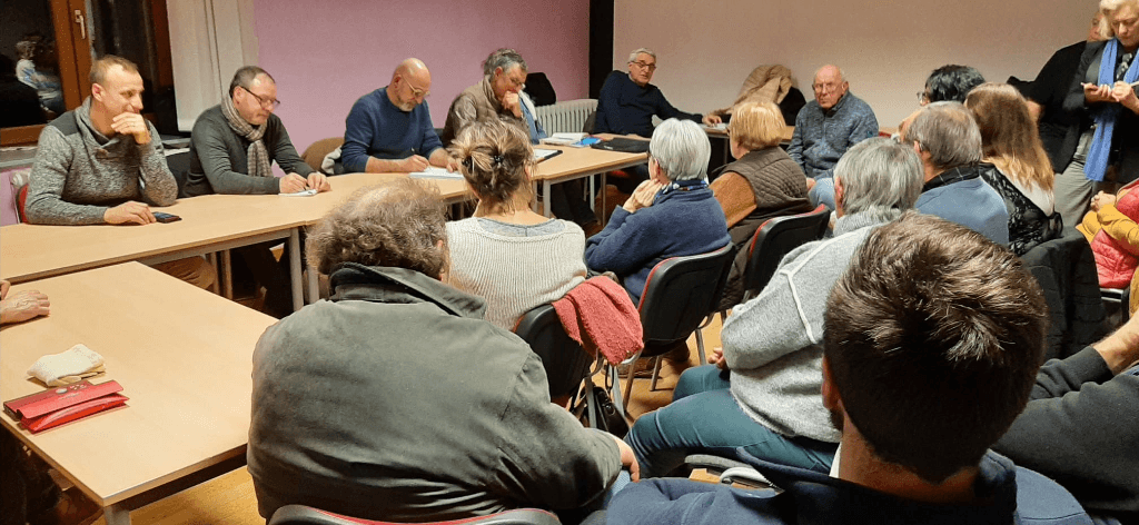 Réunion avec les associations – vue 1